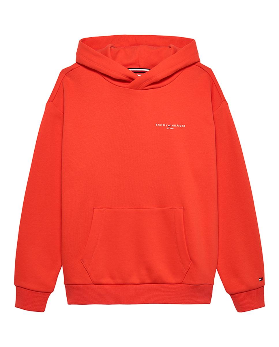 Imagen 0 de Sudadera de bebé niño con capucha y logo frontal