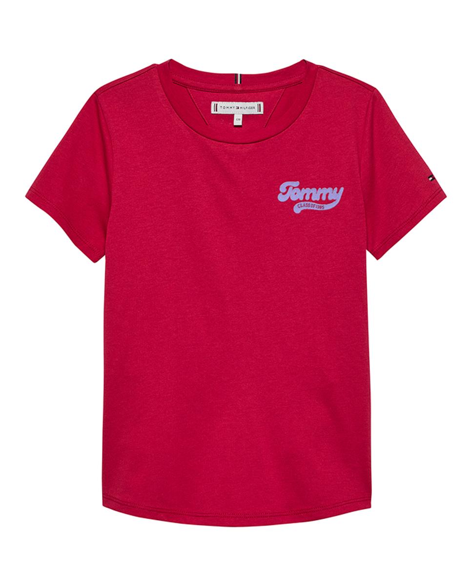 Imagen 0 de Camiseta de bebé niña de manga corta con logo Varsity