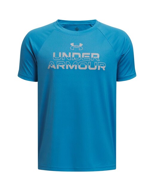 Imagen 0 de Camiseta de niños UA Tech Split Wordmark SS Under Armour