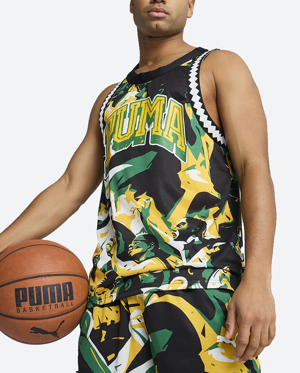 Imagen 0 de Camiseta sin mangas de hombre Rival Rage AOP Mesh Tank Puma