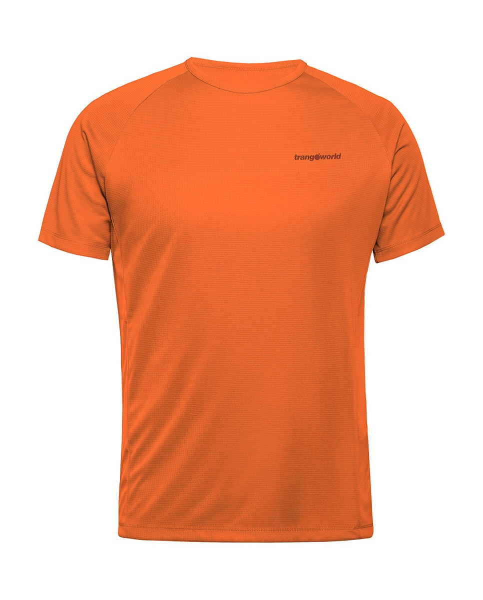 Imagen 0 de Camiseta de poliéster reciclado con cuello redondo y mangas ranglán