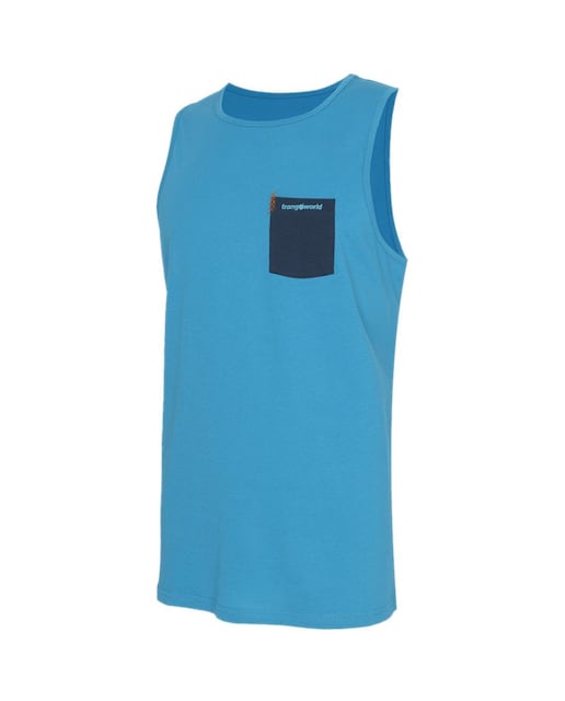 Imagen 0 de Camiseta fabricada en algodón orgánico sin mangas para boulder y escalada. Perfecta también para uso diario, urbano y viajes.