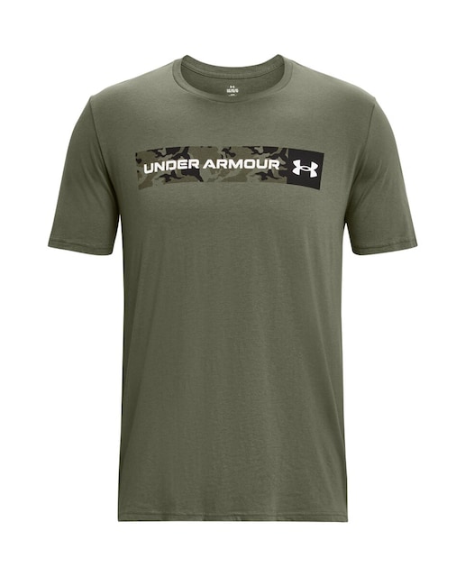 Imagen 0 de Camiseta de hombre Camo Chest Stripe Under Armour