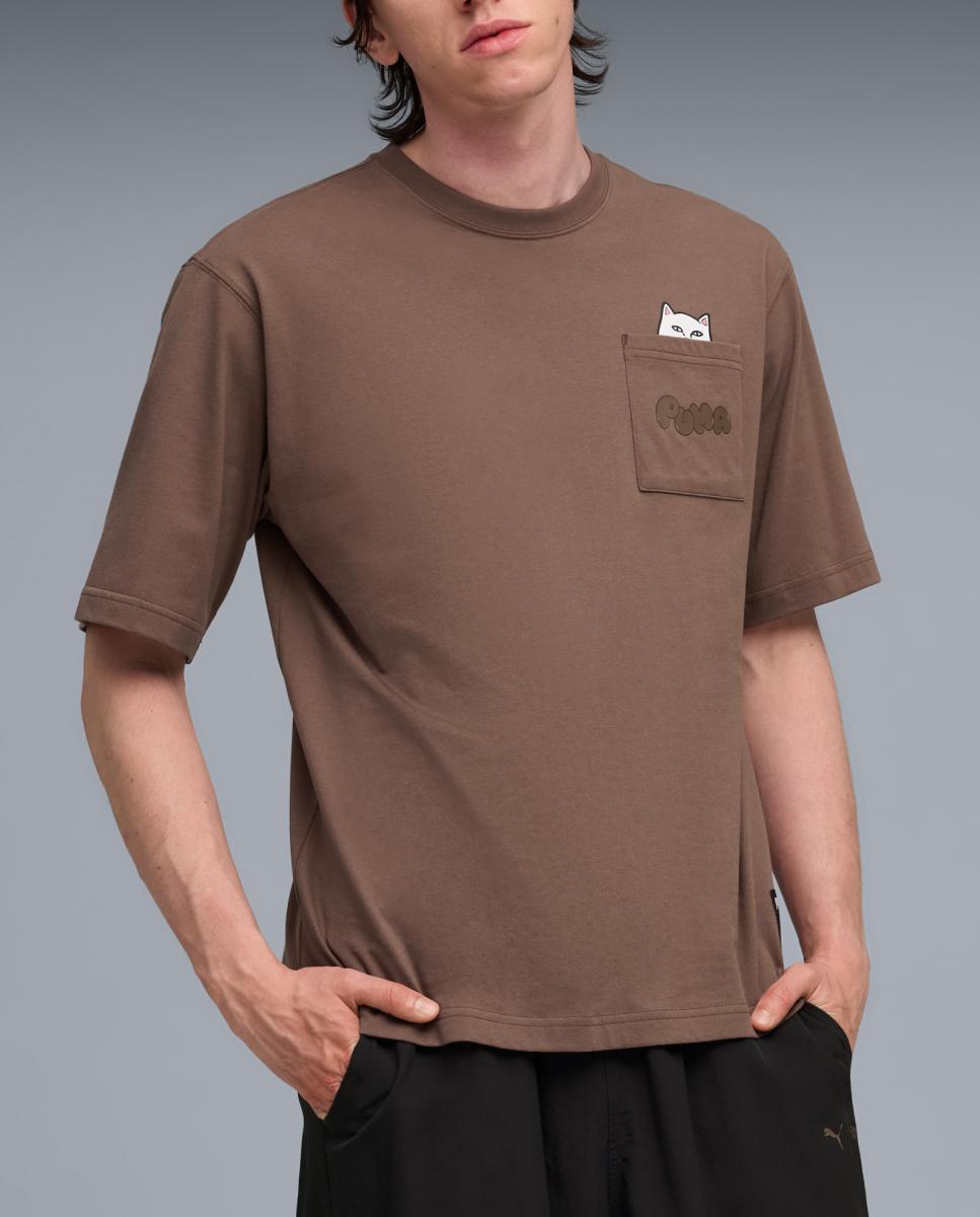 Imagen 0 de Camiseta X RIPNDIP Relaxed Pocket Unisex Puma