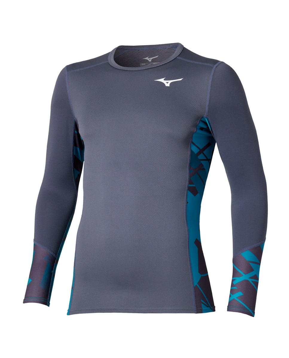 Imagen 0 de Camiseta Térmica Virtual Body G5  Crew neck(M) Mizuno
