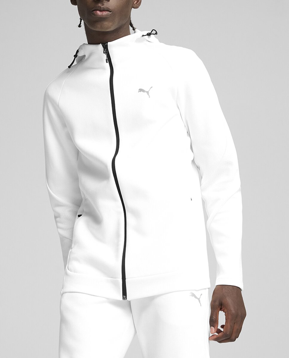 Imagen 0 de Sudadera de hombre Evostripe Full-Zip Hoodie DK Puma
