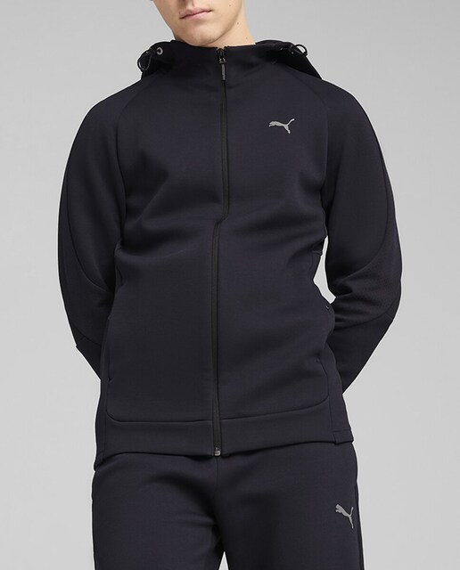 Imagen 0 de Sudadera de hombre Evostripe Full-Zip Hoodie DK Puma