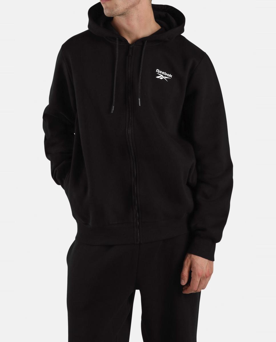 Imagen 0 de Sudadera con capucha de hombre REEBOK COLTON SMALL LOGO ZIP THROUGH HOODY