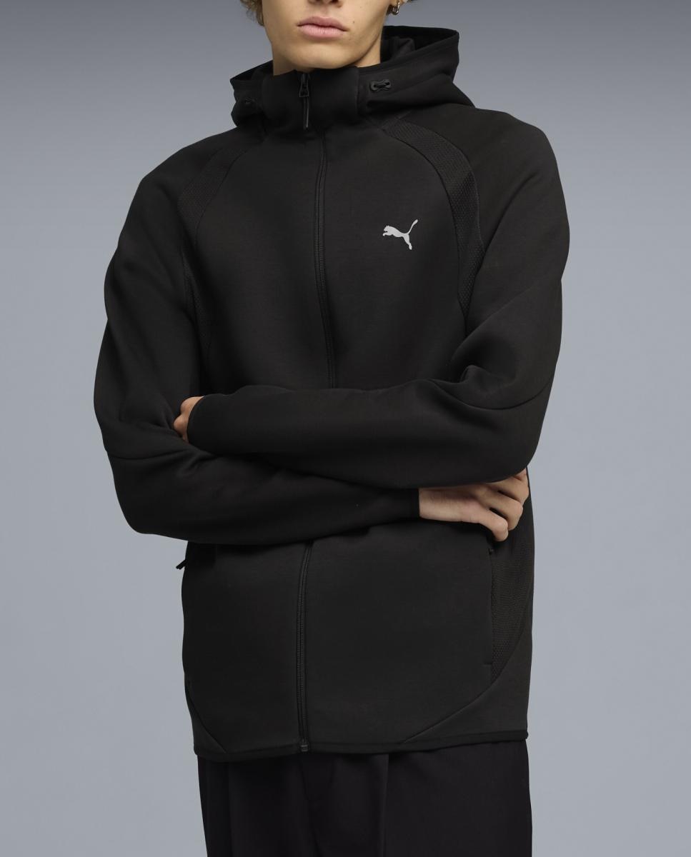Imagen 0 de Sudadera EVOSTRIPE FZ Hoodie DK de Hombre Puma
