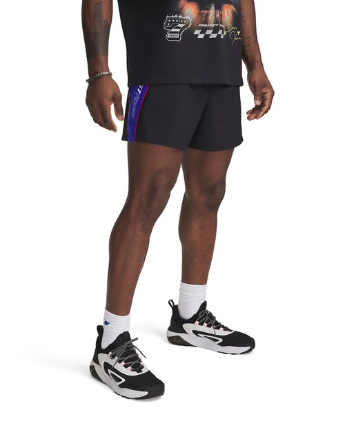 Imagen 0 de Pantalón corto de hombre Project Rock Colorblock Wvn Short Under Armour