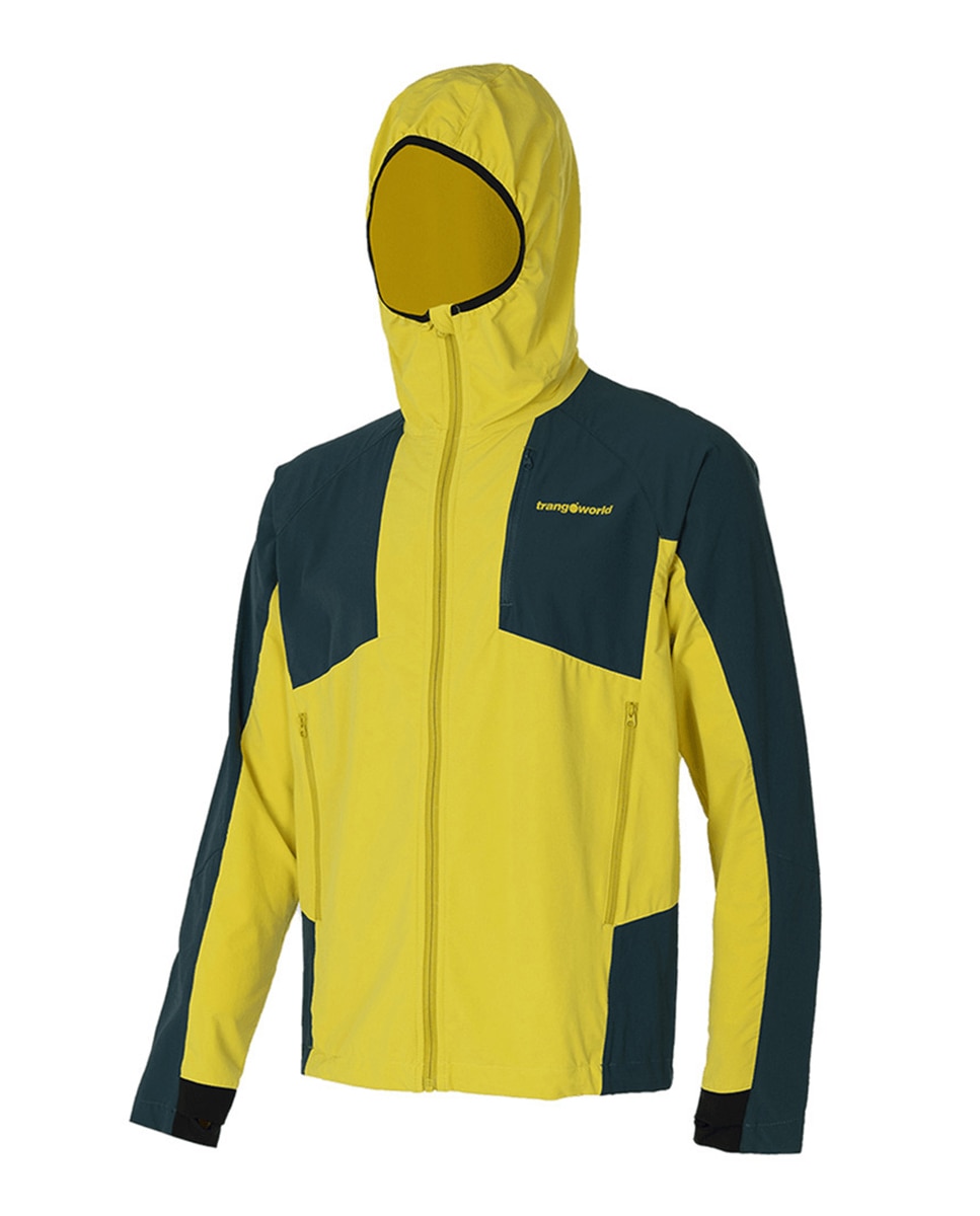 Imagen 0 de Chaqueta de hombre con capucha tejido traspirable