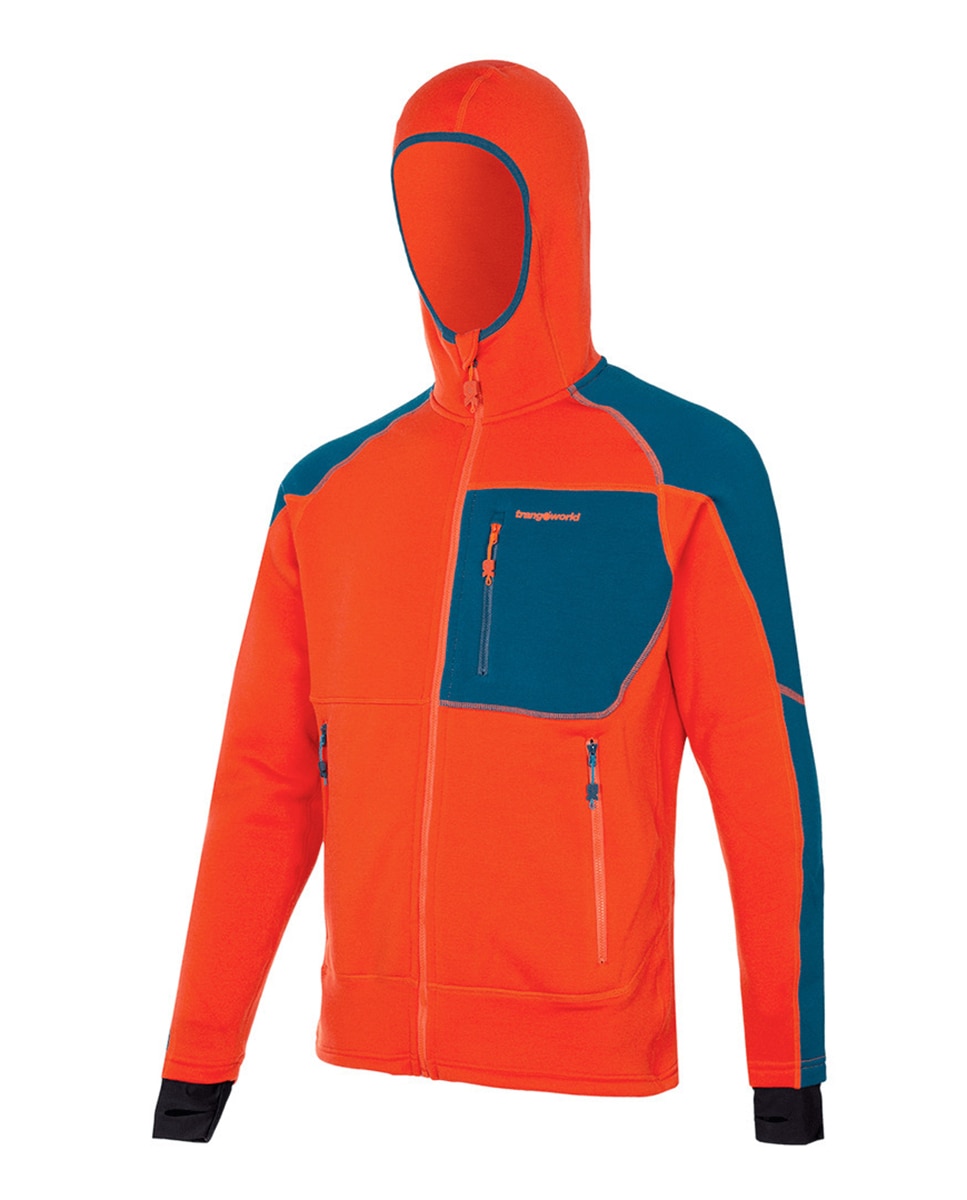 Imagen 0 de Chaqueta en Polartec® Power Stretch® Pro™ con capucha fija