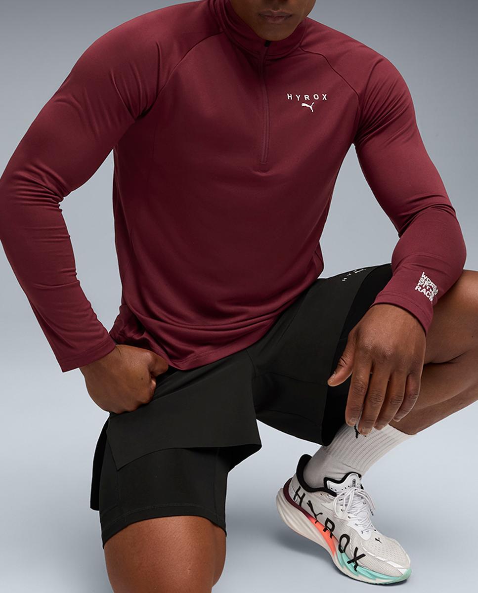 Imagen 0 de Sudadera X HYROX 1/4 ZIP Unisex Puma