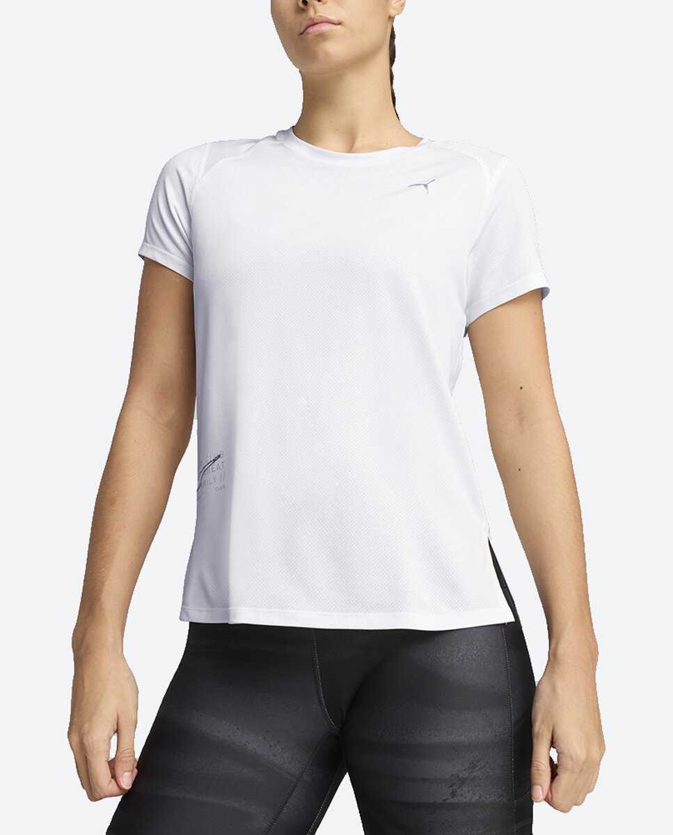 Imagen 0 de Camiseta de mujer W RUN GRAPHIC MESH TEE? Puma