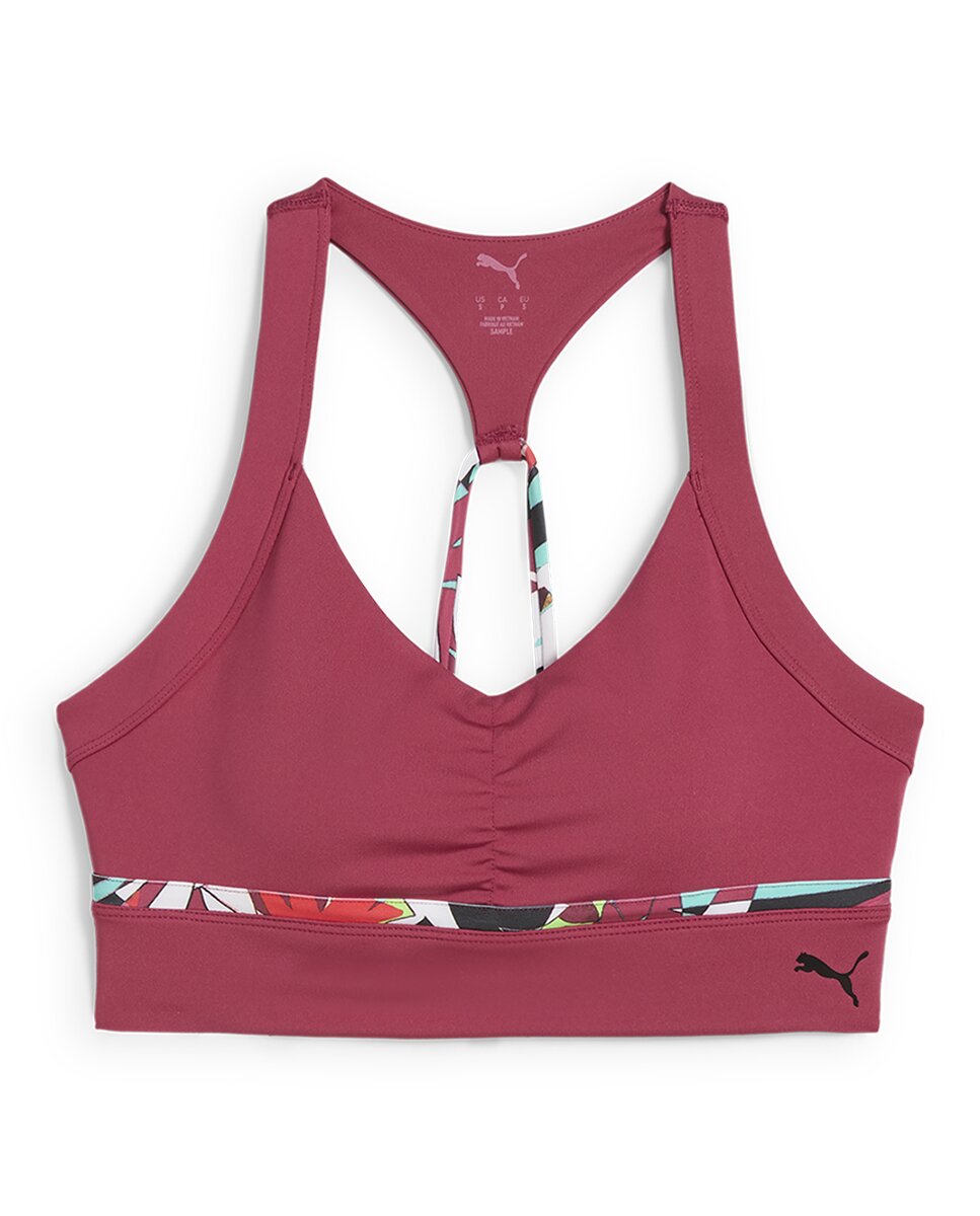Imagen 0 de Sujetador deportivo de mujer 4KEEPS TROPICAL AOP LONGLINE BRA Puma