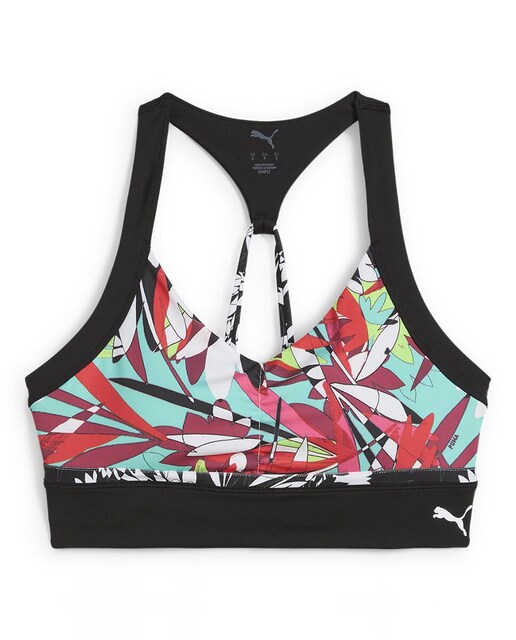 Imagen 0 de Sujetador deportivo de mujer 4KEEPS TROPICAL AOP LONGLINE BRA Puma