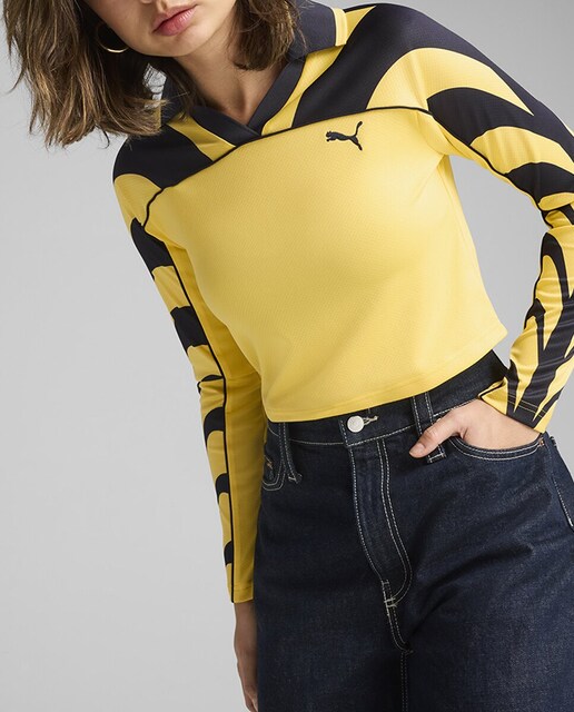 Imagen 0 de Camiseta de mujer ROAD TO UNITY Football Jersey Baby Tee Puma