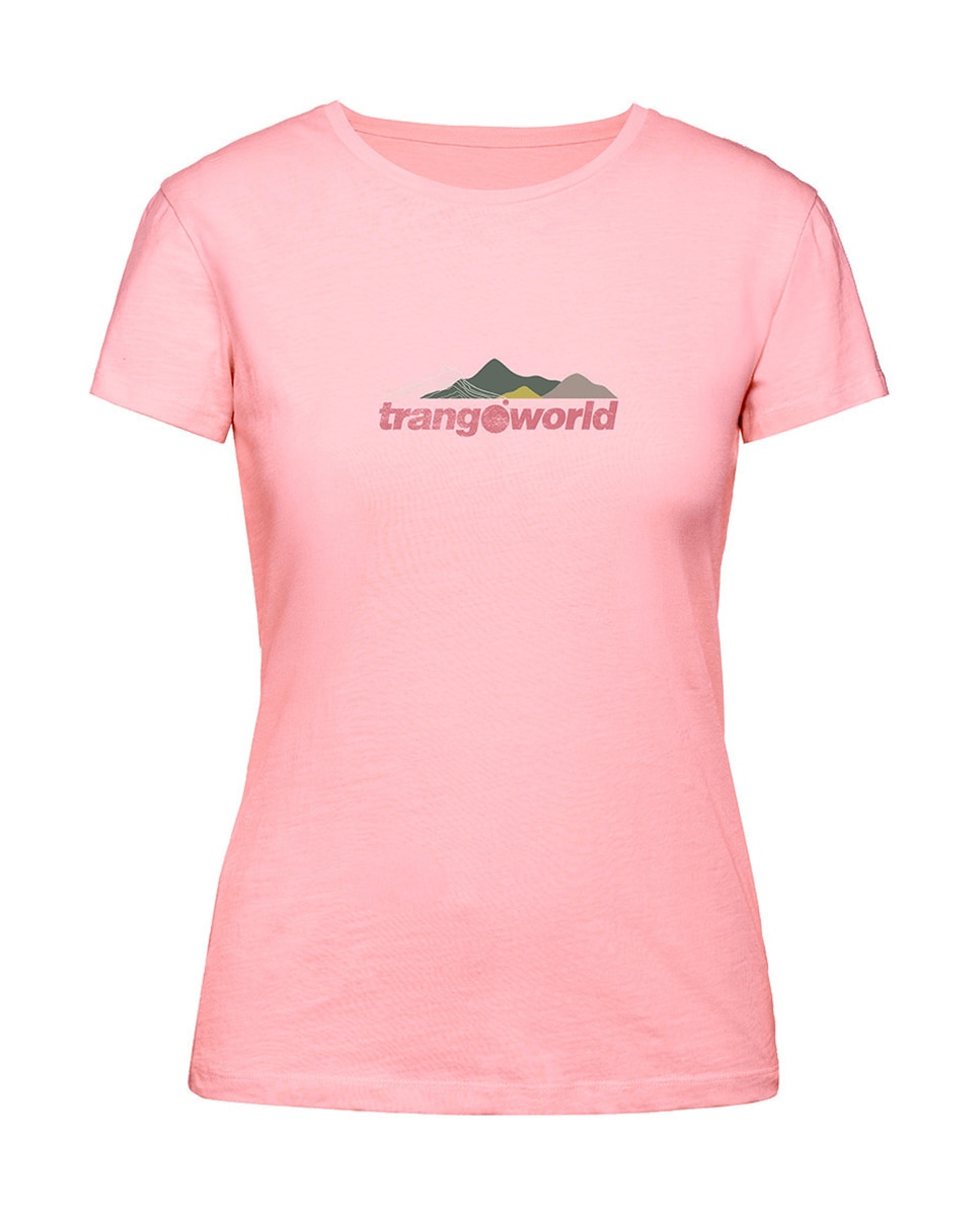 Imagen 0 de Camiseta de algodón orgánico de mujer con cuello redondo