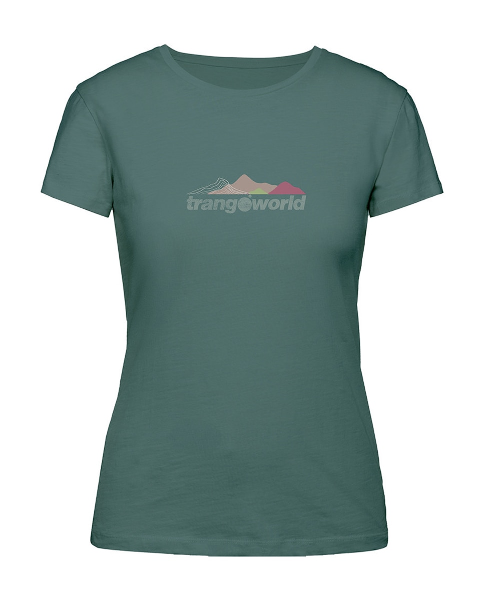 Imagen 0 de Camiseta de algodón orgánico de mujer con cuello redondo