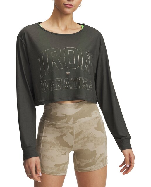 Imagen 0 de Camiseta de mujer Pjt Rck IP LS Under Armour