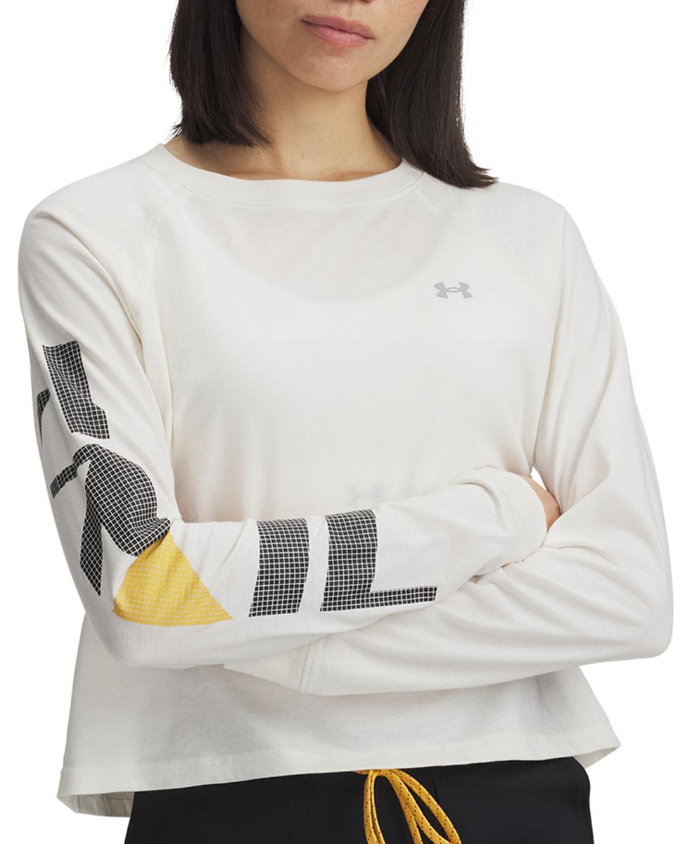 Imagen 0 de Camiseta de mujer UA Trail Run Graphic LS Under Armour