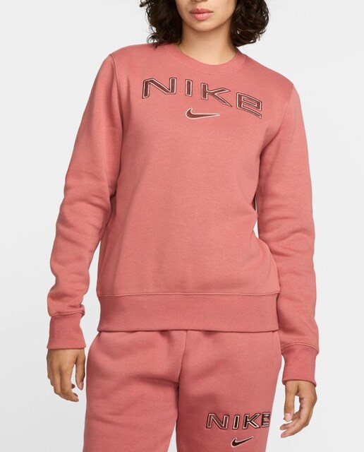 Imagen 0 de Camiseta de mujer W Nsw Phnx Flc Std Logo Crew Nike