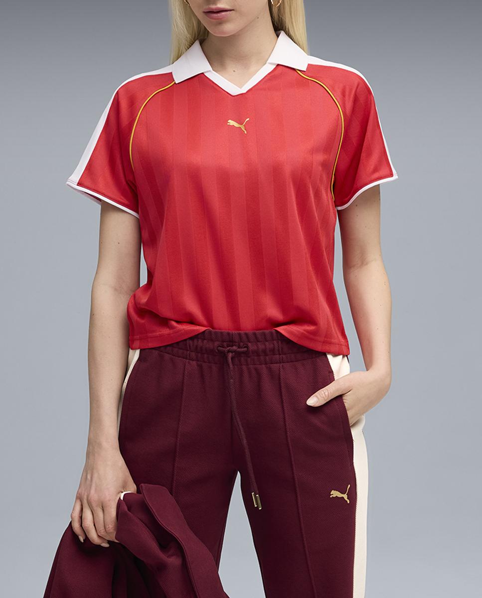Imagen 0 de Camiseta T7 Relaxed Football Jersey de Mujer Puma