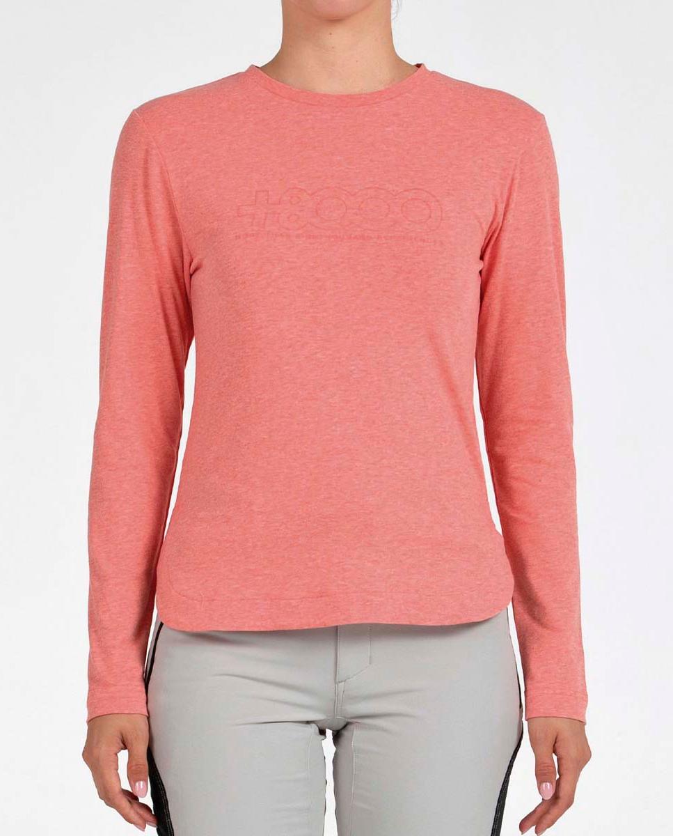 Imagen 0 de Camiseta m/larga de Mujer embla rosa vigore +8000