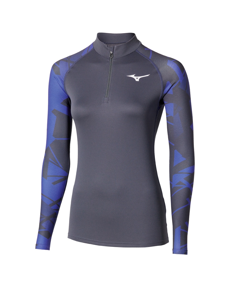 Imagen 0 de Camiseta Térmica Virtual Body G5 Half Zip(W) Mizuno