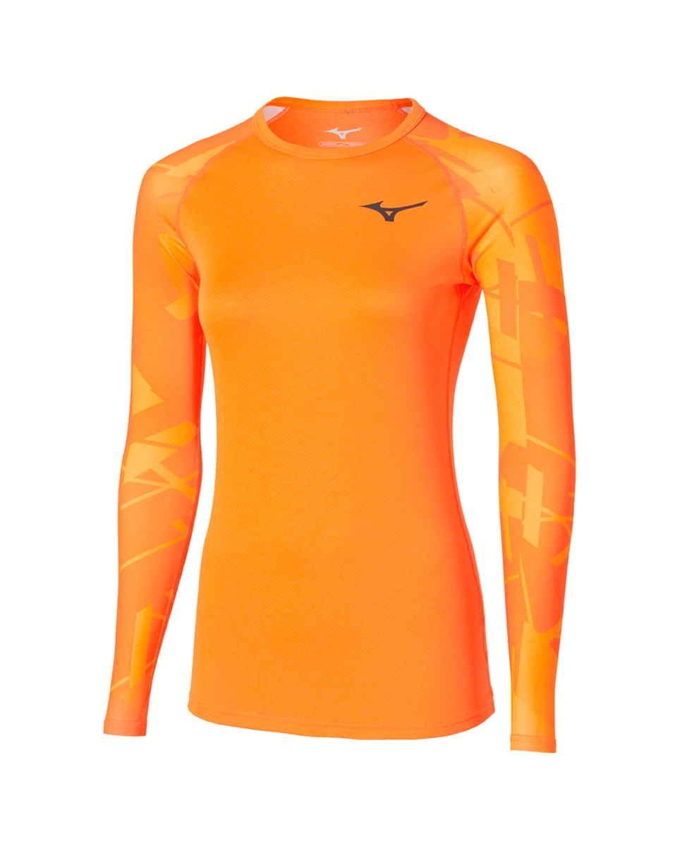 Imagen 0 de Camiseta Térmica Virtual Body G5  Crew Neck(W) Mizuno