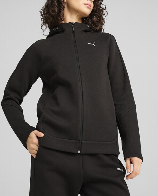 Imagen 0 de Sudadera de mujer Evostripe Full-Zip Hoodie DK Puma