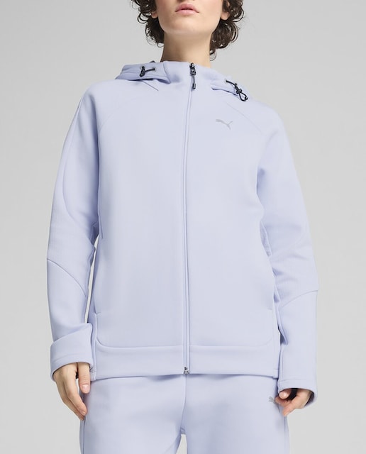 Imagen 0 de Sudadera de mujer Evostripe Full-Zip Hoodie DK Puma