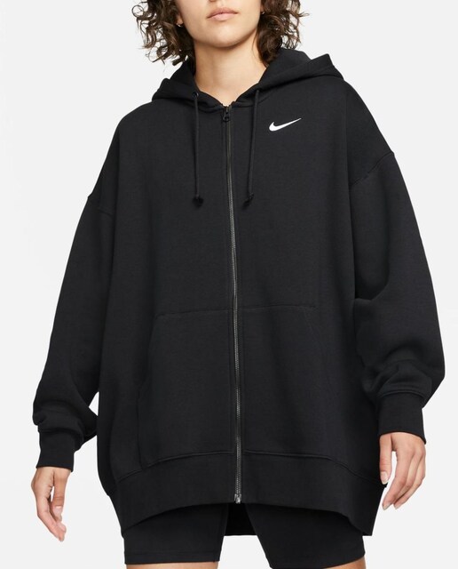Imagen 0 de Sudadera de mujer W Nsw Essntl Clctn Flc Oos Fz Nike