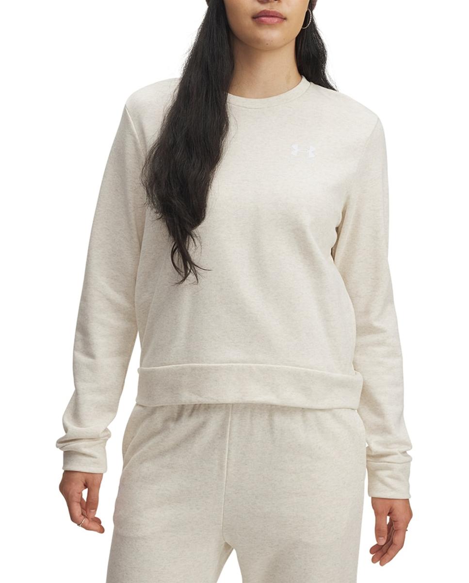 Imagen 0 de Sudadera de mujer UA Rival Terry Crew Under Armour