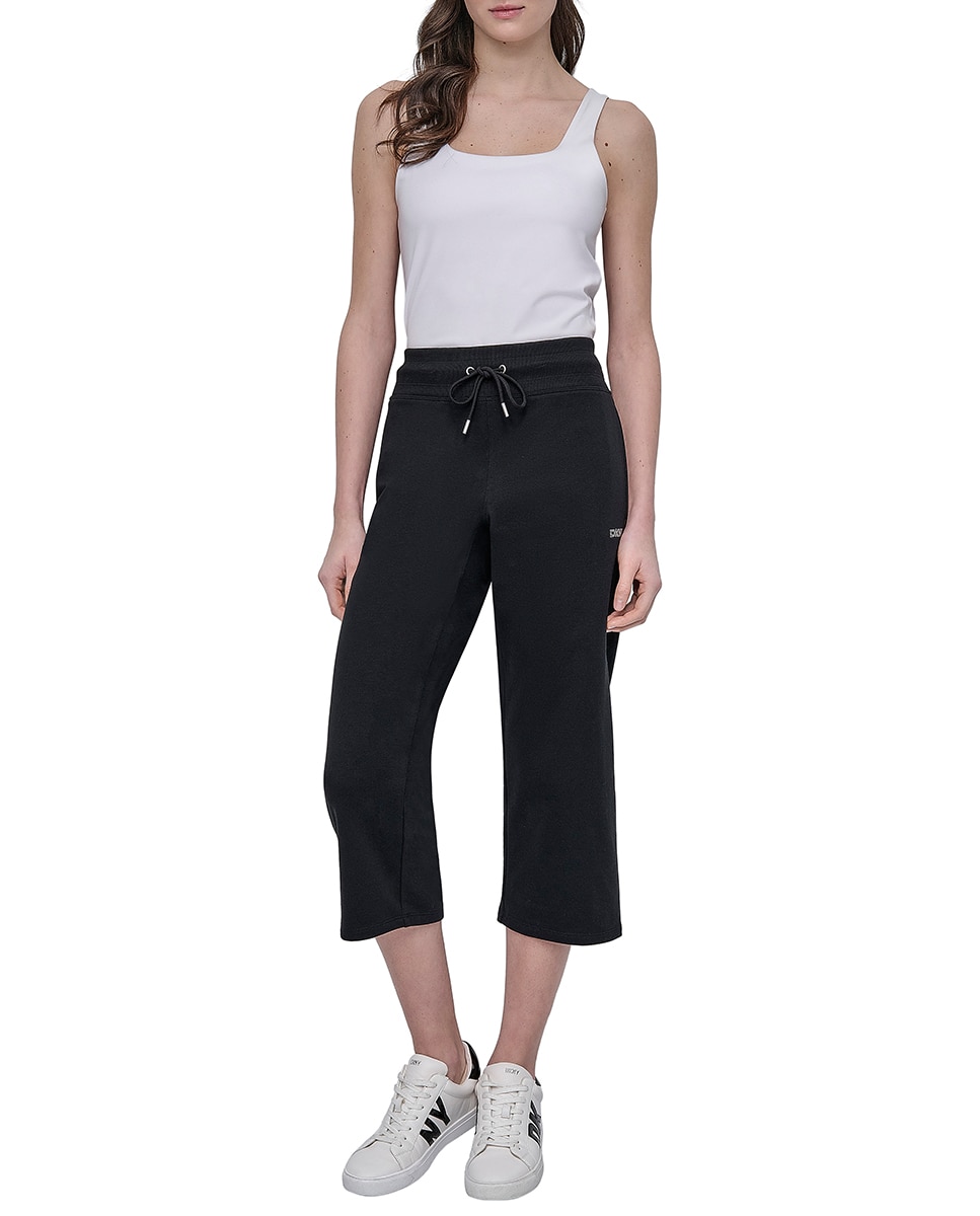 Imagen 0 de Pantalón capri de mujer tipo chandal.