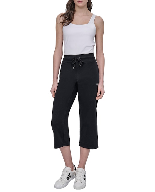 Imagen 0 de Pantalón capri de mujer tipo chandal.