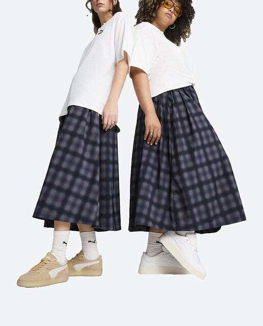 Imagen 0 de Falda de mujer ROAD TO UNITY Woven Midi AOP Pleated Skirt Puma