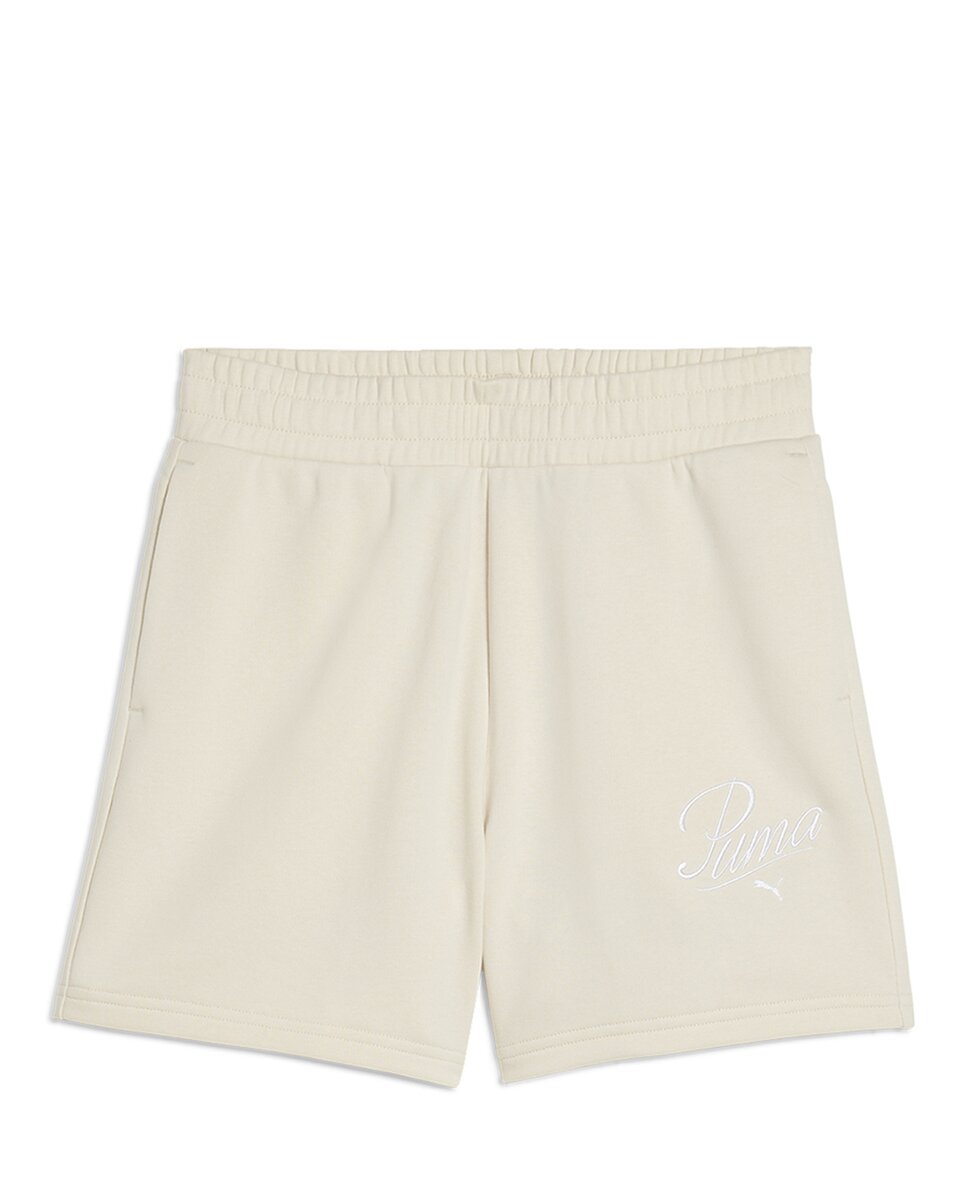 Imagen 0 de Pantalón corto de mujer ESS SCRIPT High-Waist Shorts 5" Puma