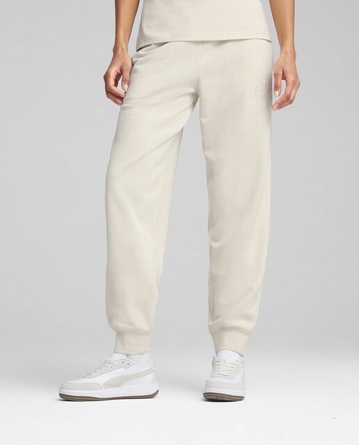 Imagen 0 de Pantalón largo de mujer ESS SCRIPT Comfort Sweatpants TR cl Puma