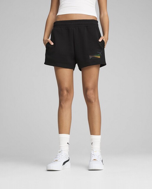 Imagen 0 de Pantalón corto de mujer LOVE UNITED Mid-Rise Shorts 4" Puma