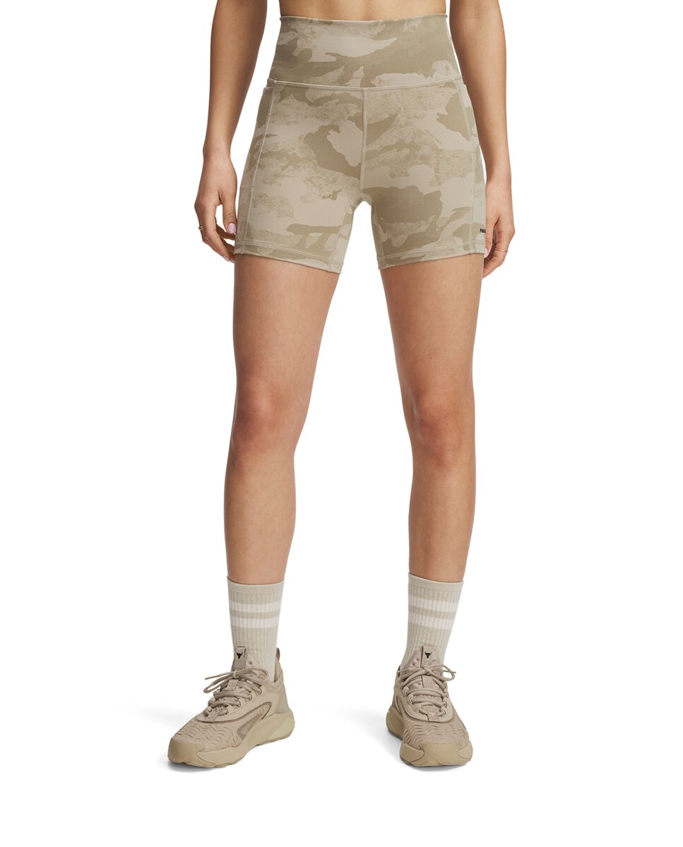 Imagen 0 de Malla corta de mujer Project Rock Middy Short Under Armour