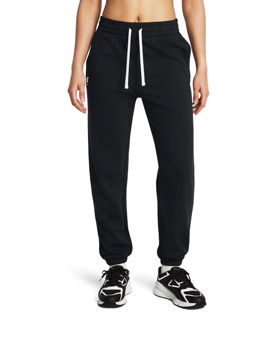 Imagen 0 de Pantalones casual de mujer Ua Rival Terry Jogger-Blk Under Armour