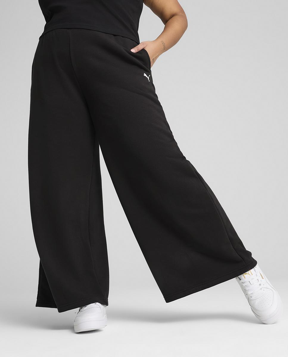 Imagen 0 de Pantalones WARDROBE ESS Relaxed Wide Leg TR de Mujer Puma