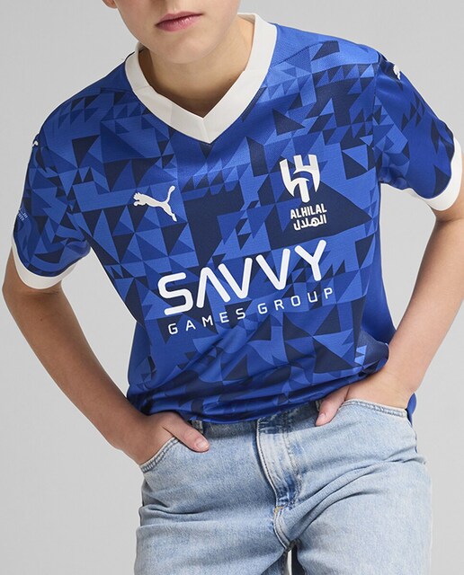 Imagen 0 de Camiseta de niños 1º equipación Al Hilal 2024-2025 Neymar Jr Replica Puma