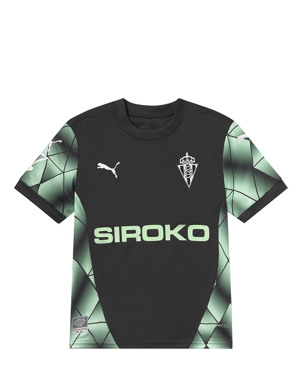 Imagen 0 de Camiseta de niños 2ª equipación Sporting de Gijón 2024-2025 Puma