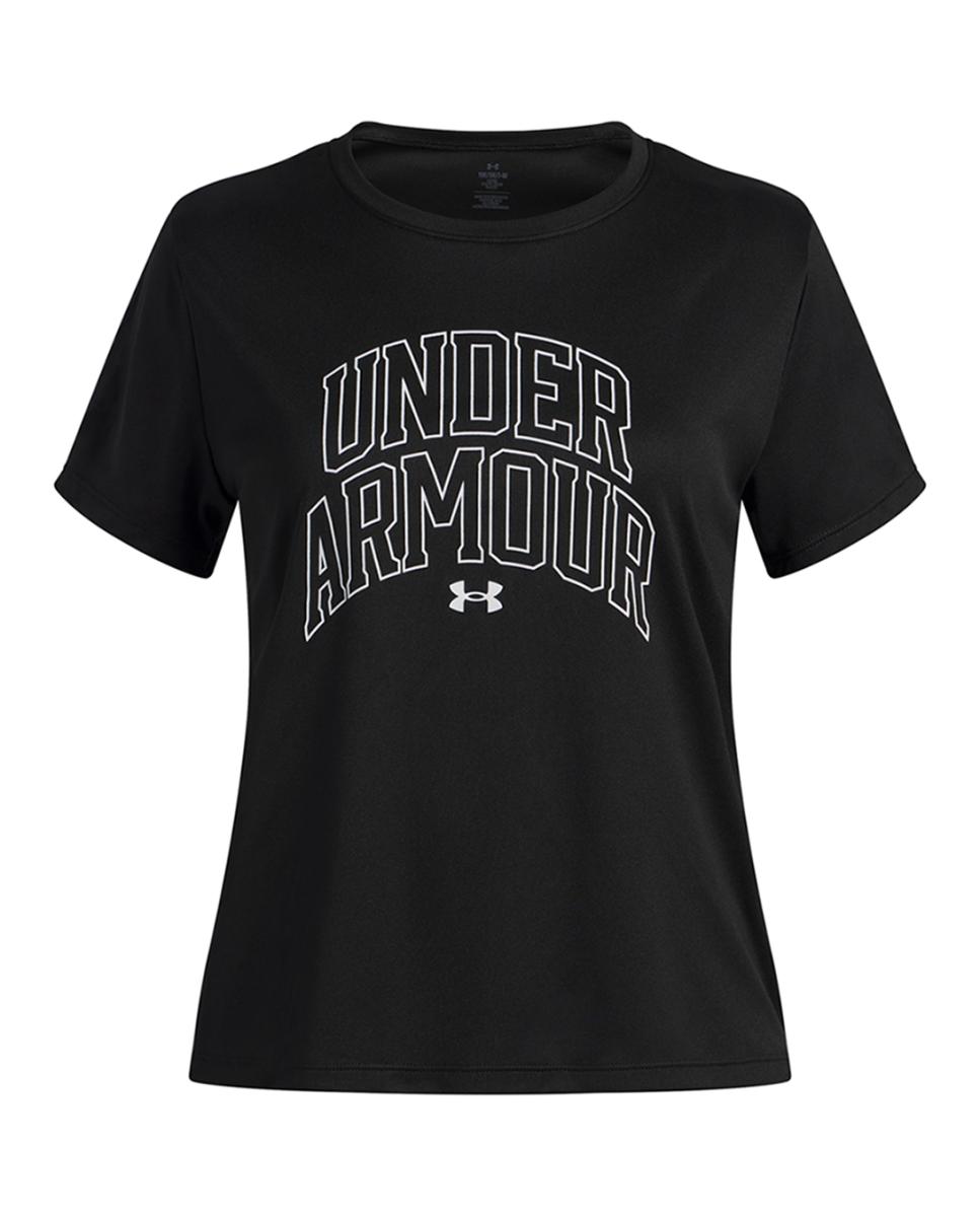 Imagen 0 de Camiseta de niña Tech Varsity Graphic SS Under Armour