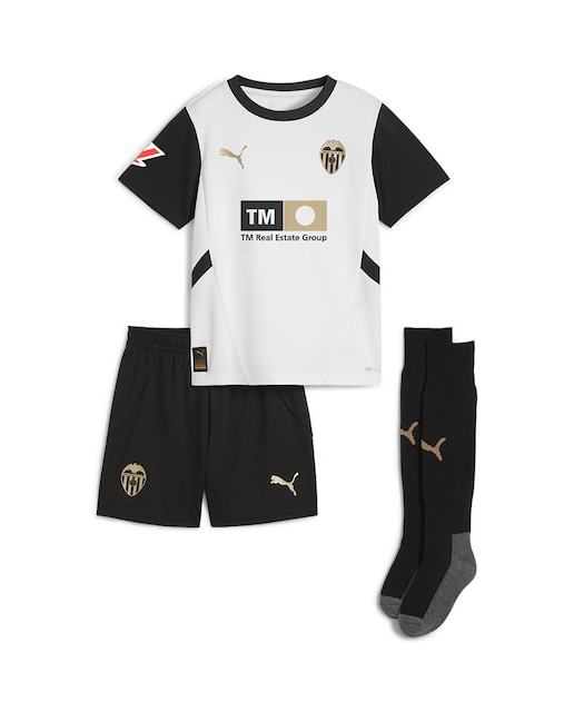 Imagen 0 de Mini conjuntos de bebés 1ª equipación 2024-2025 Valencia CF Home Babykit Puma