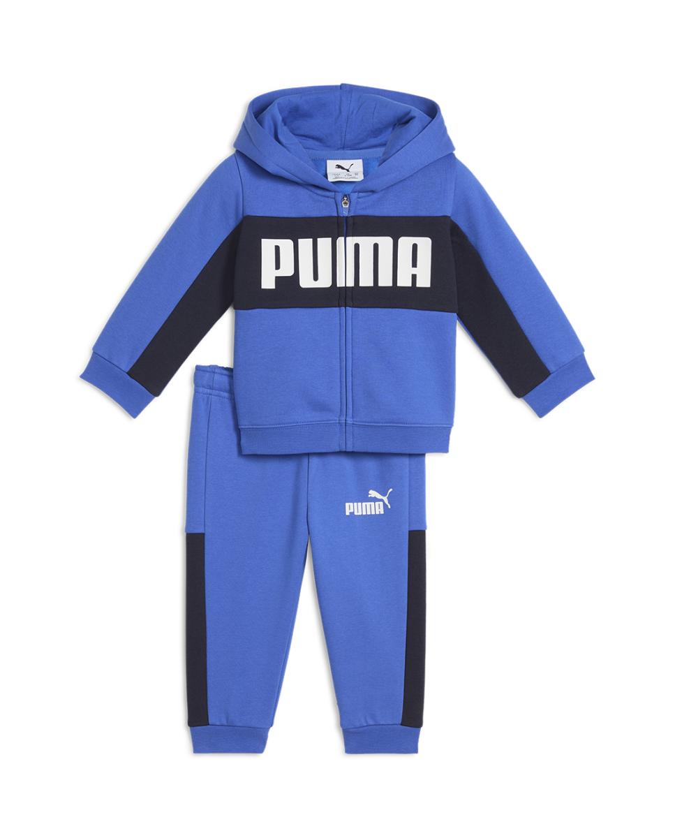 Imagen 0 de Chandal MINICATS ESS BLOCK Hooded FZ FL INF Unisex Puma