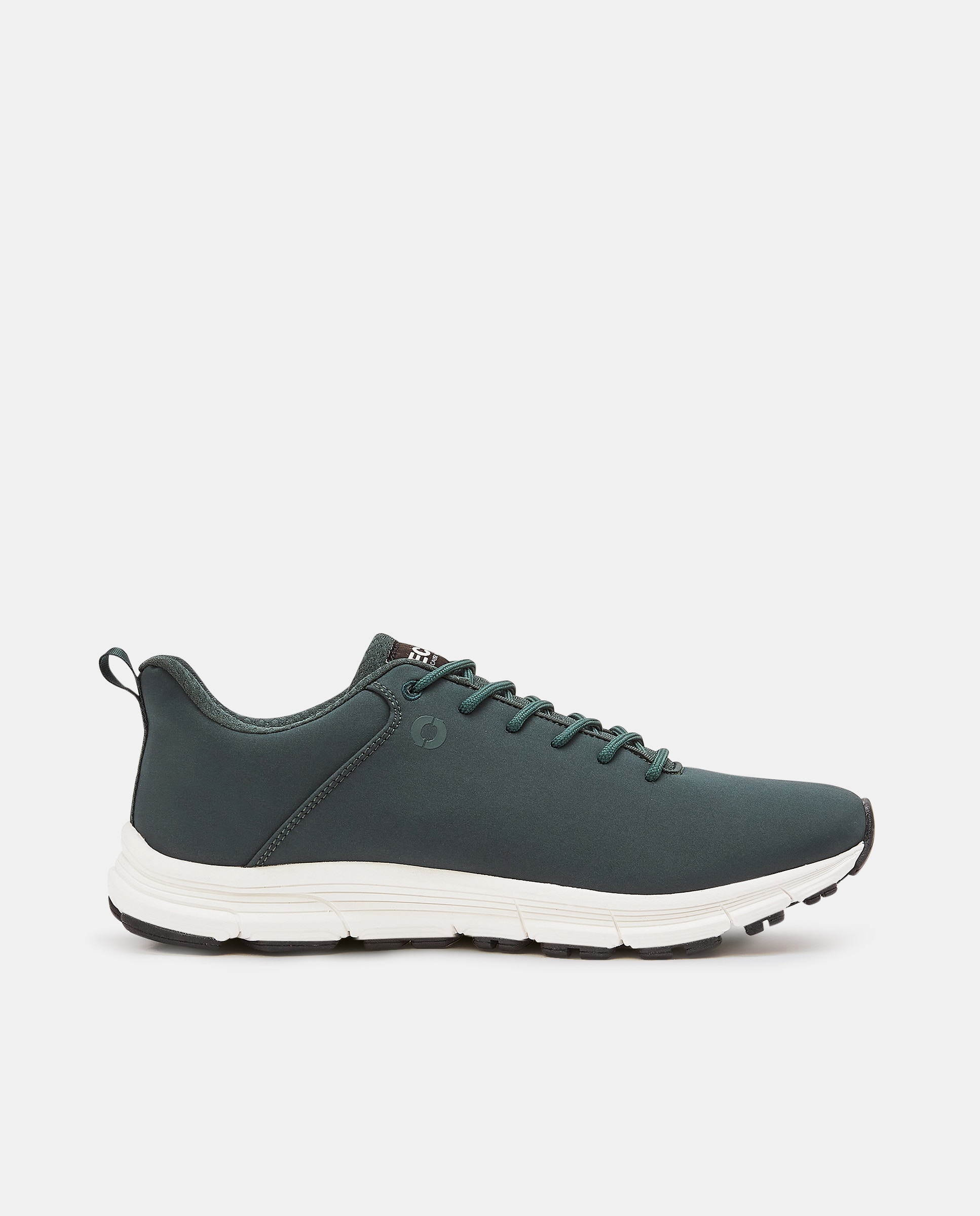 Imagen 0 de Zapatillas deportivas de hombre en verde con logotipo