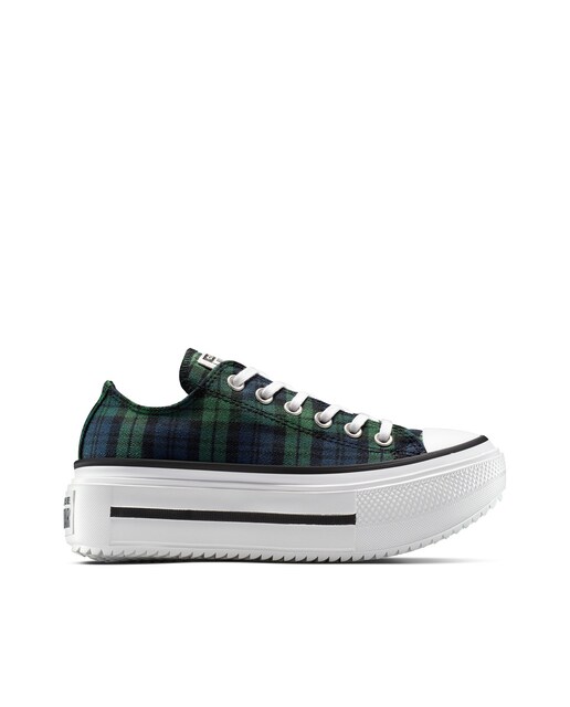 Imagen 0 de Zapatillas casual unisex Chuck Taylor All Star Lift Double Stack Plaid Converse